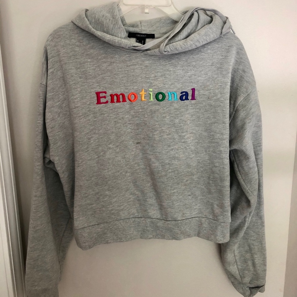 Forever 21 Cropped Hoodie